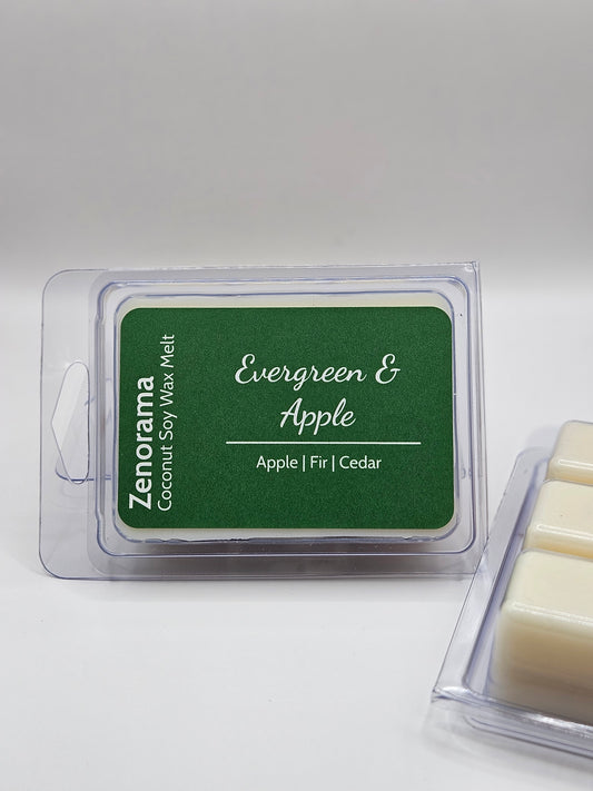 Evergreen & Apple Wax Melt