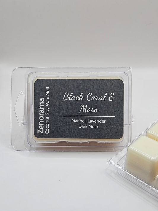 Black Coral & Moss Wax Melt